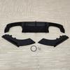 For BMW 2 Series F87 M2 M2C Coupe Competition 2016-2022 Car Rear Bumper Splitter Lip Diffuser V Style ABS Black Bodykits Tuning