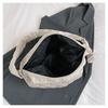 IELGY Cloud Bag Plaid Pleated One-Shoulder Cotton-Padded Bag Large-Capacity Casual Korean Version Diagon