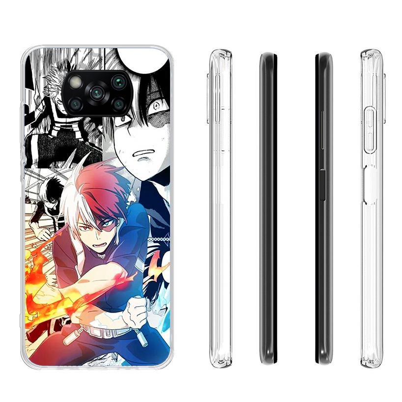 My Hero Deku Phone Case For Xiaomi Poco X7 X6 X5 Pro F7 Ultra Redmi 15C 15 13C 13 12C 12 10 10A 10C 9 9A 9C 9T Cover Poco X7 X6
