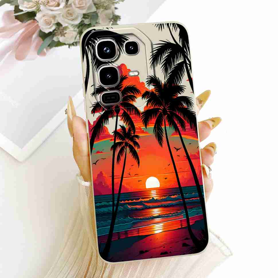 For Infinix Note 50 4G Casing Lovely Cat Rabbit Painted Covers Soft Silicone Phone Case For Infinix Note 50 Note50 4G Back Cover