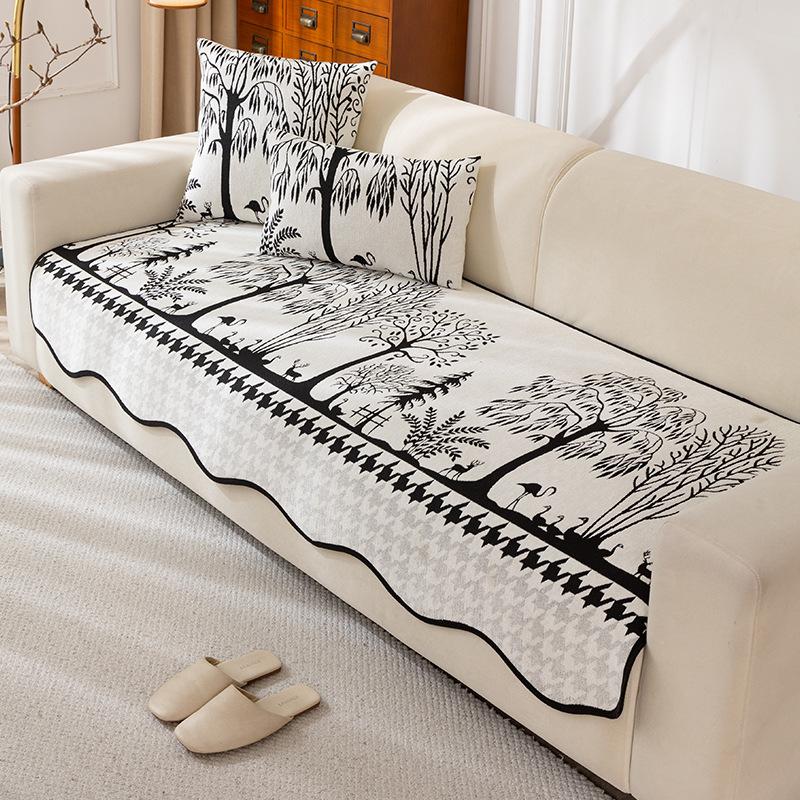 Retro Medieval Sofa Cover New Sofa Towel A Whole All-Inclusive Combination Sofa Cover Sofa