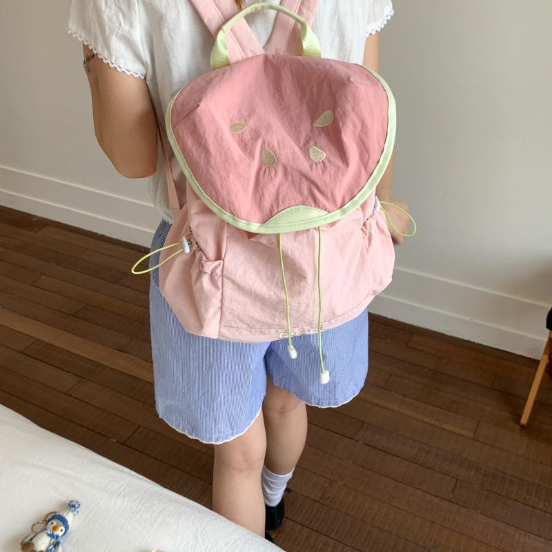 Schoolbag College Style Backpack Women's 1011 New Spring and Summer Fashion Travel Small Backpack Versatile Commuter Backpack