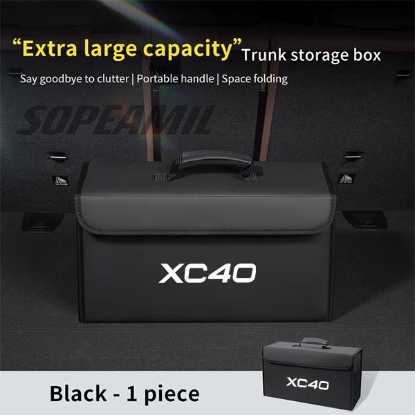 Volvo XC40 XC60 XC70 XC90 V40 V50 V60 V70 V90 S40 S60 S80 S90 C70 Car Trunk Storage Box Organizer Foldable Stowing Tidying Bag