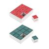 12 Pieces Pool Cue Chalks Increase Friction Lightweight Pool Chalk Cubes Supplies Billiards Accessories for Bar Pool Tournament