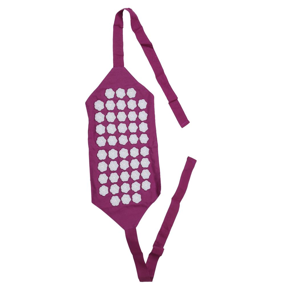 Akupressurgürtel, entspannender Stressabbau, Baumwollgewebe, ABS, blumenförmige Akupressur-Massagematte für zu Hause