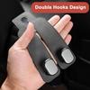 Amelity 4 Pack Car Purse Hook, Car Hooks For Purses And Bags Cute, Headrest Hooks For Car (Grey-4 Pack)