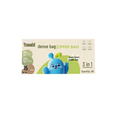 Yueshi 3-in-1 Refrigerator Zipper Storage Bags