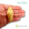 VICHE Protection from Good Wood Kannon Boxwood Kannon CATT, Misfortune, Luck, Carving, Thousand-Armed Bodhisattva, Kannon, Blessing, Strap, Boxwood,