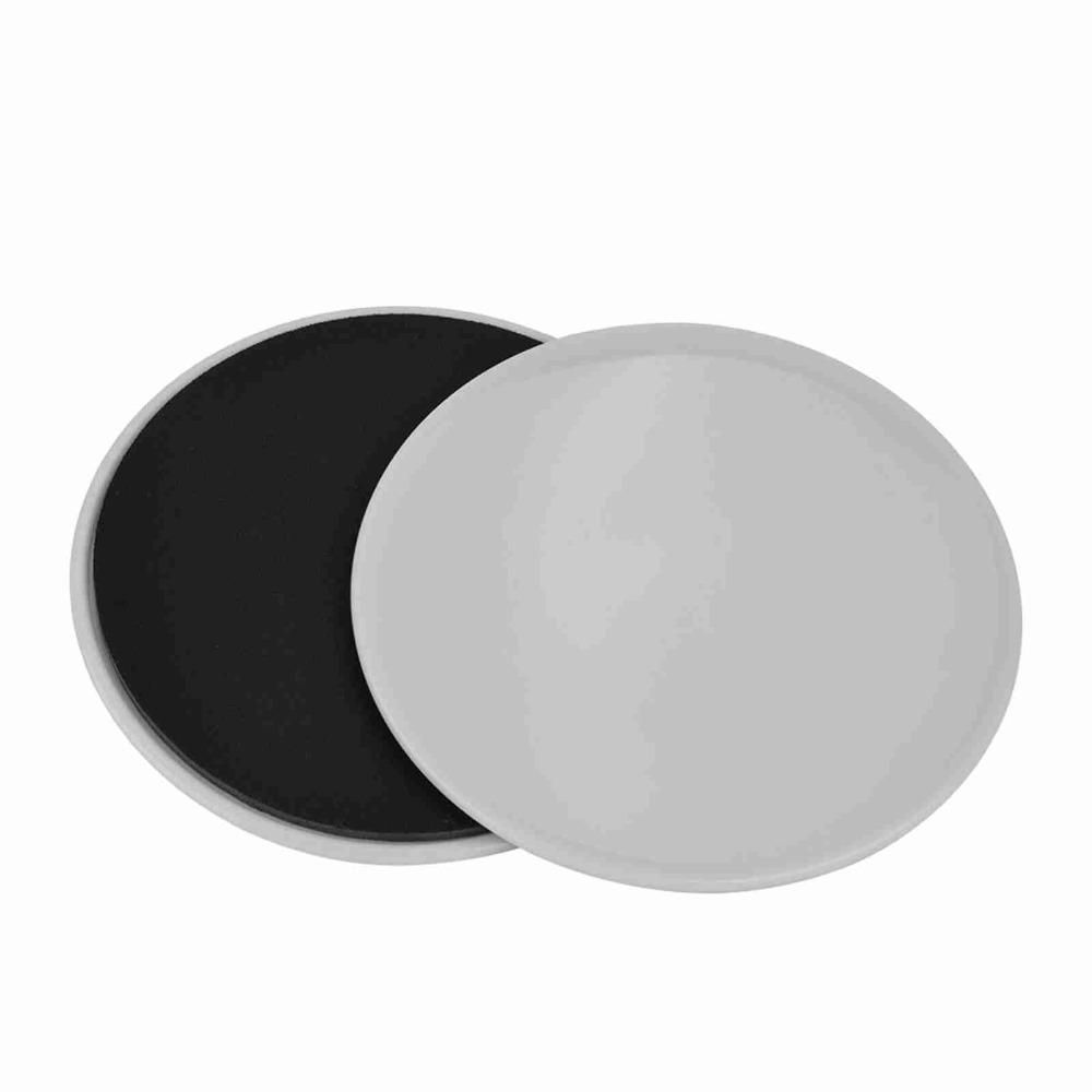 2PCS Non-Slip Fitness Core Sliders Dual Sided Ab Pads Equipment  Fitness Training