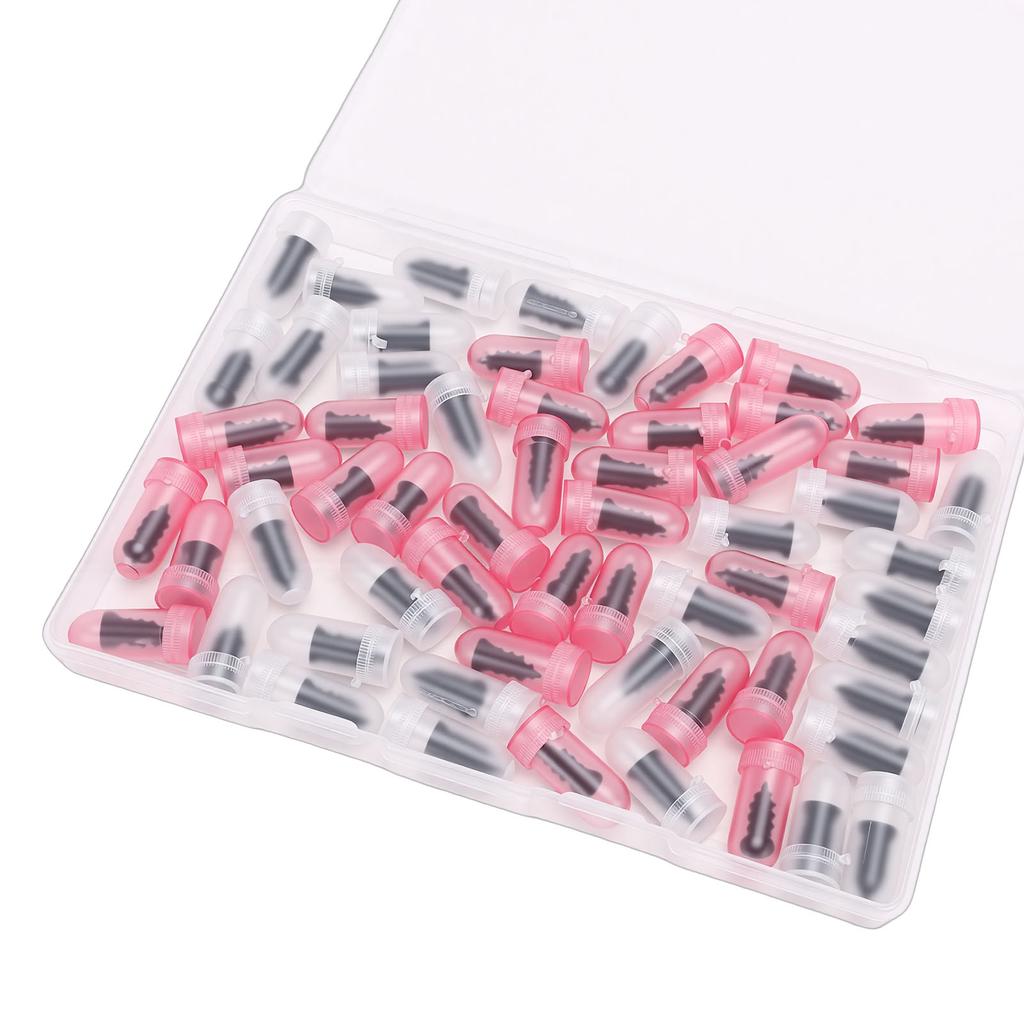 Tire Repair Rubber Nails Kit Self Service Screw In Tire Repair Plugs and Screwdriver Kit for Car Motorcycle Truck