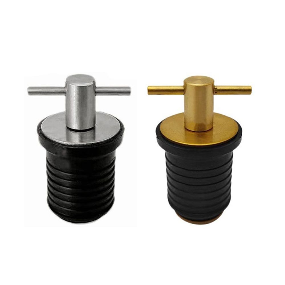 

25/32mm Adjustable T-Handle Drain Plug Speedboat Boat Accessories For Dinghy Kayak Canoe Yacht Stainless Steel 25mm