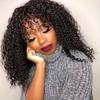 European American Fashion Fluffy Natural Steel Roll Small Curly Hair African Wig