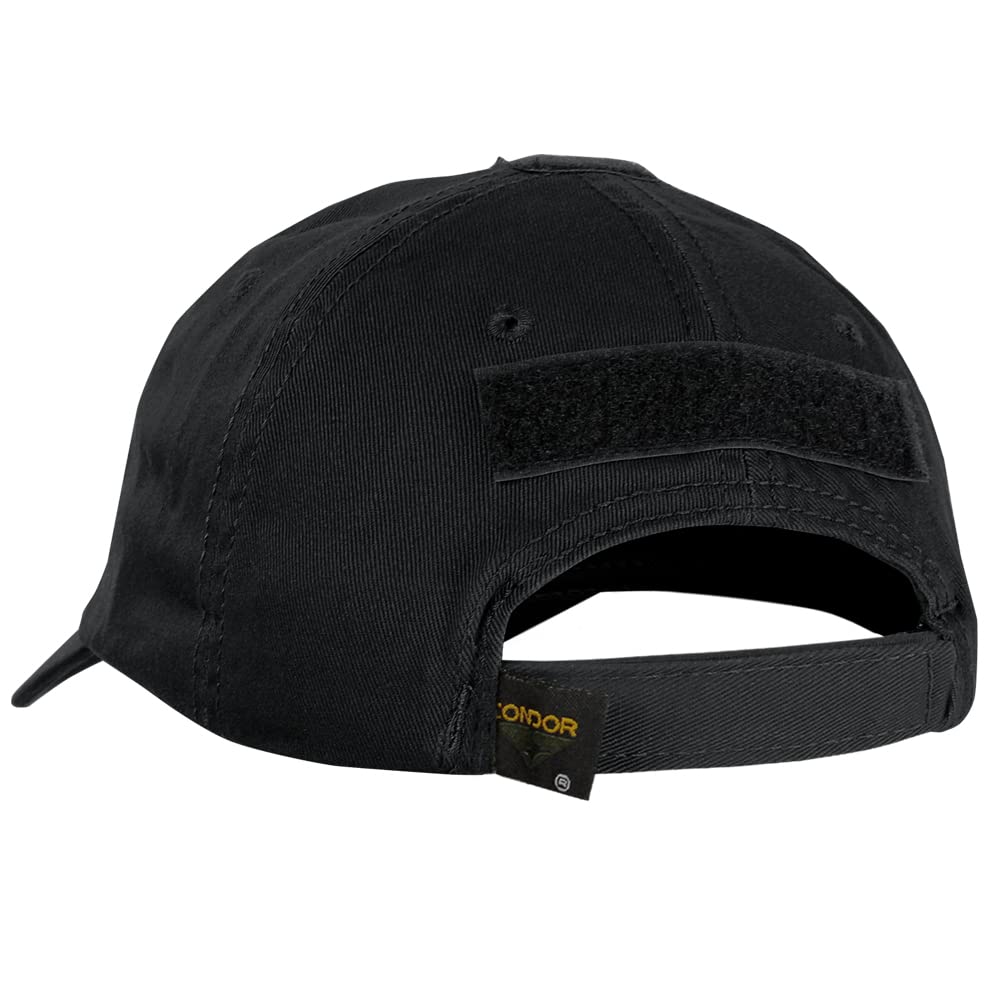 CONDOR TACTICAL CAP BLACK TC-002