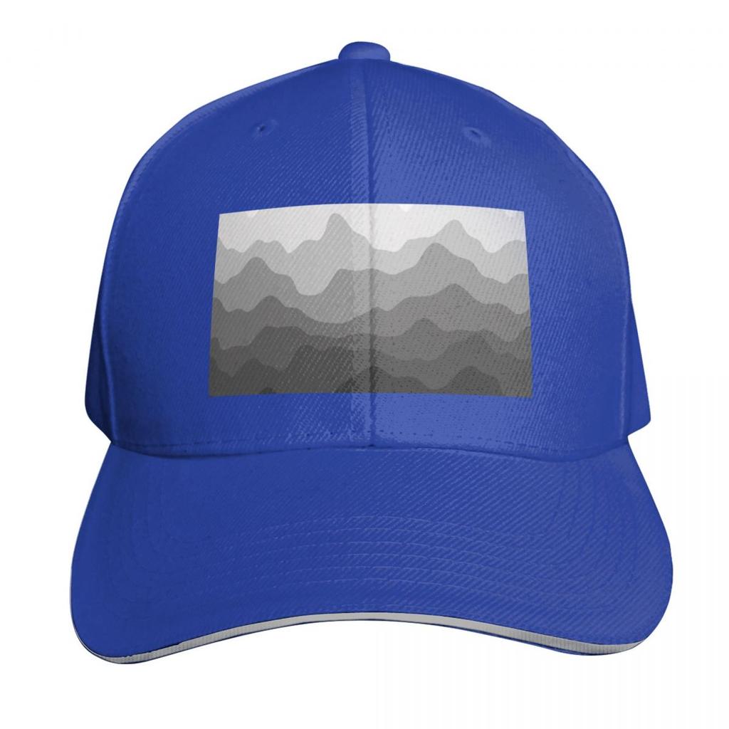Grey mountains Baseball Cap Beach Bag Horse Hat Luxury Unisex Hat hard hat Womens Hats For The Sun Unisexs