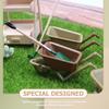 Zerodeko 4PCS Simulation Cart Models, Dollhouse Mini Barrows, Miniature Wheelbarrow Accessories for Action Figures, Dioramas, Micro-Landscape Decor