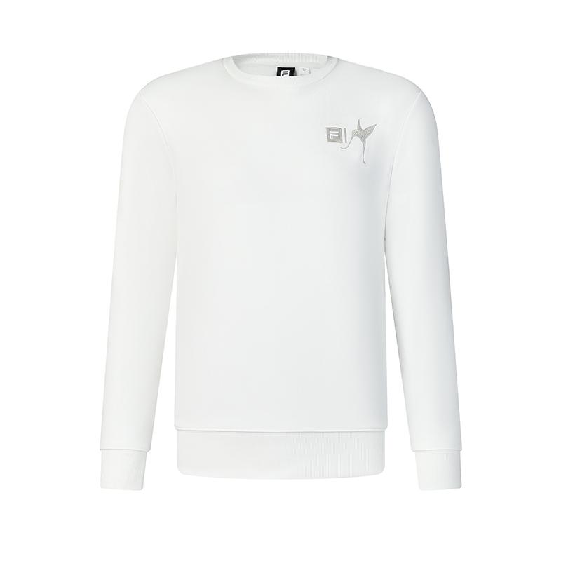 

New FILA Athletics Sweatshirt Men s Snow A11M447217FWT 175/96A/L