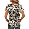 Women's Fashionable Casual Vintage Printed Top
