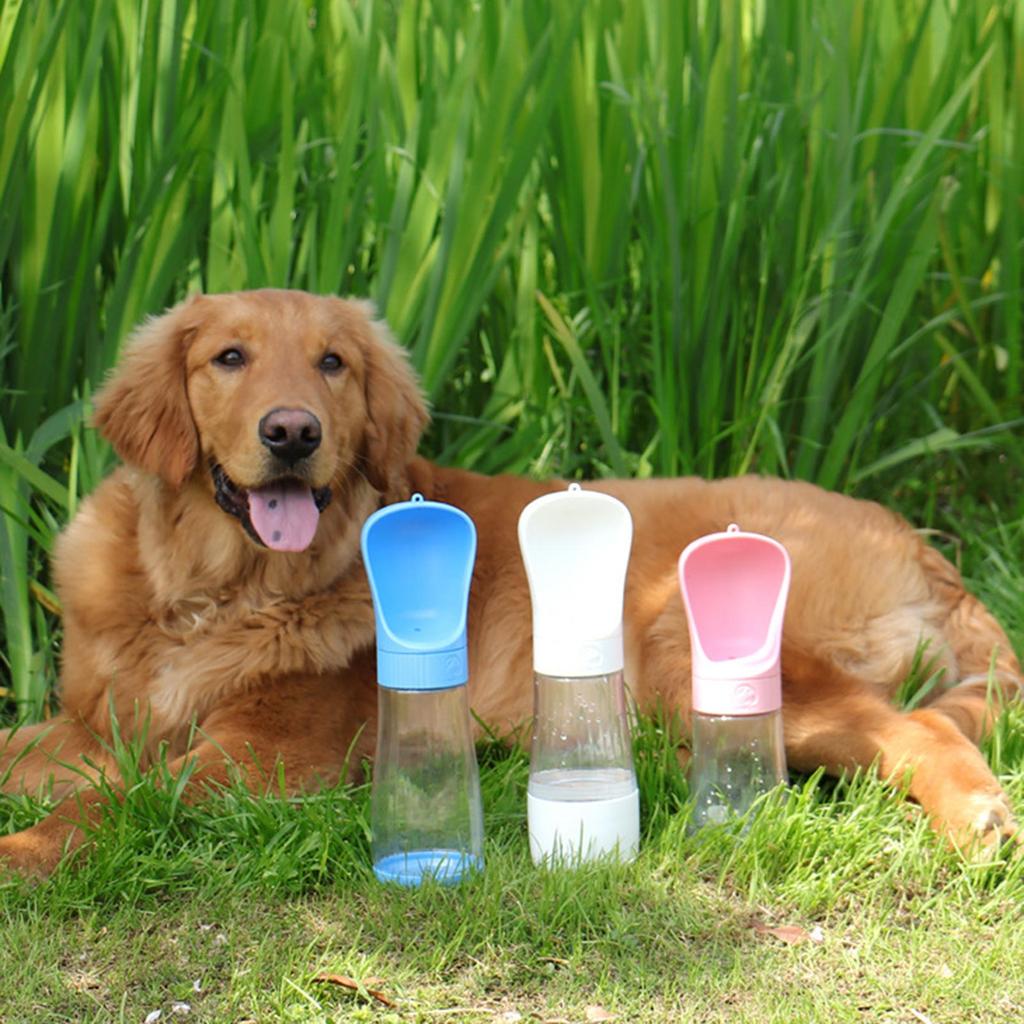 Buy Dog Travel Water Bottle Portable Pet Drinking Cup with Food Feeding