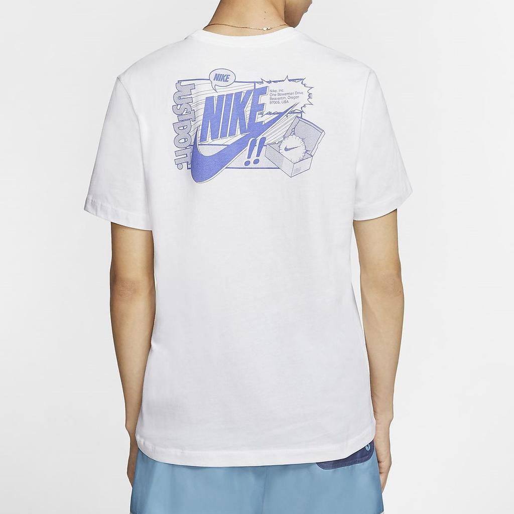Nike T Shirts Men's Crew Neck Moderate CT6869-100