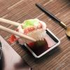 100Pcs Disposable Sauce Dish Sushi Seasoning Tray Plastic Mustard Bowl Dipping Plate Vinegar Container Serving Trays For Home