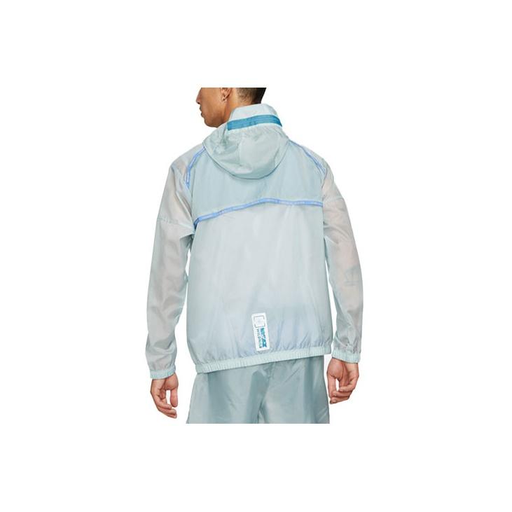 Nike Repel Wild Run Windrunner Bedruckte Laufjacke Herren Jacken Blau DD5392-366