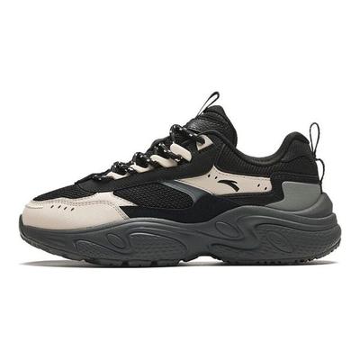Gwiazdorskie Modne Codzienne Amortyzujące Oddychające Niskie Buty Taty Kobiety sneaker Granitowo-Szare 922348837-5