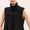 LESS 2026 Spring High-Neck Loose Sleeveless T-Shirt