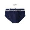Men's Ice Silk Breathable Mid-Waist Briefs - Large Size Summer Underwear