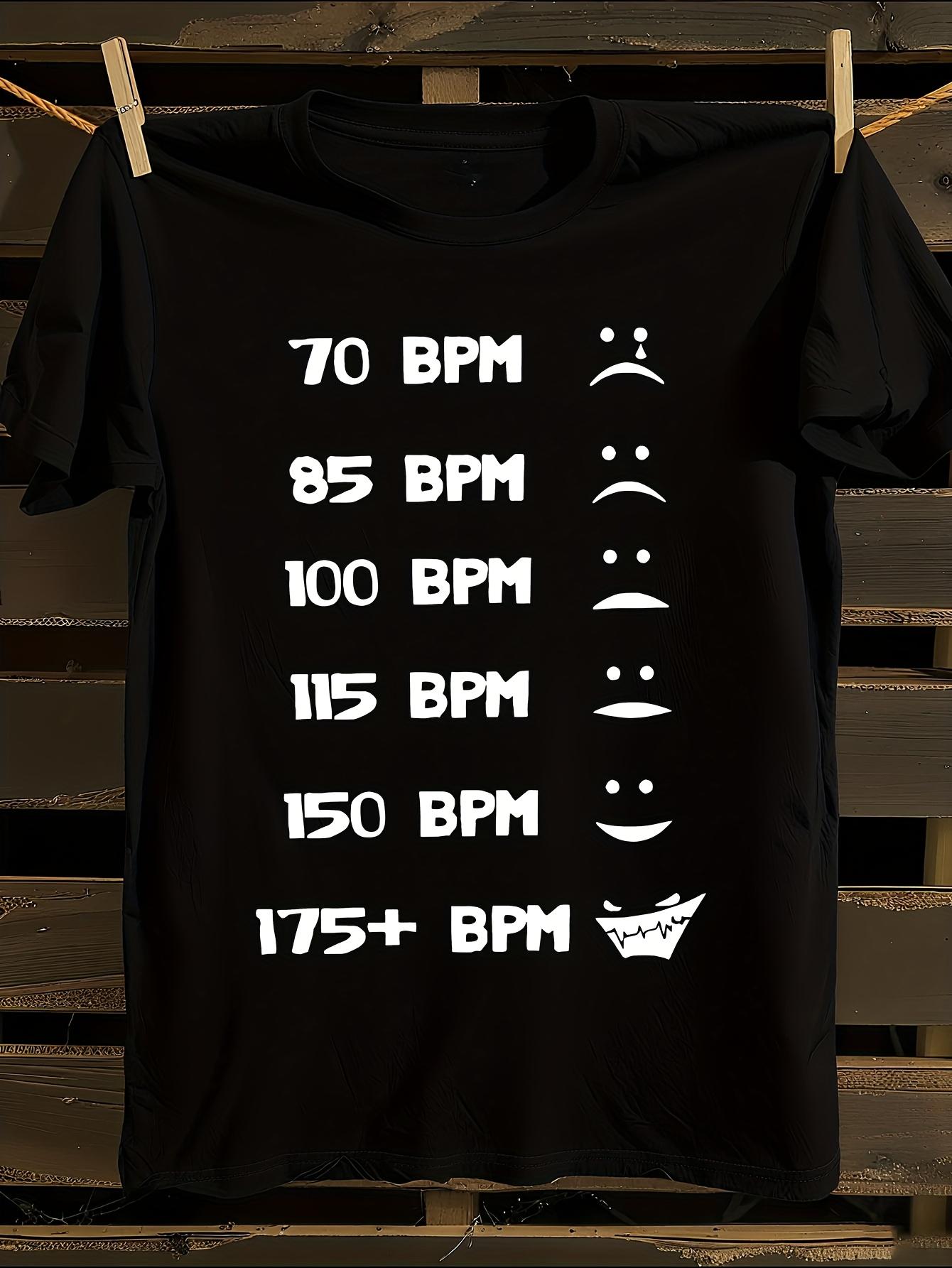 EDM Hardstyle DNB Music BPM Graphic T-shirt XL