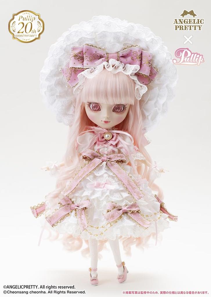 Groove Pullip Decoration Dress Cake Non-scale painted ABS posable figure