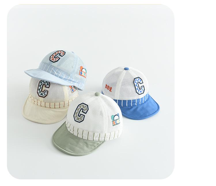 Children's Breathable Soft Brim Baseball Cap for Outdoor Sports