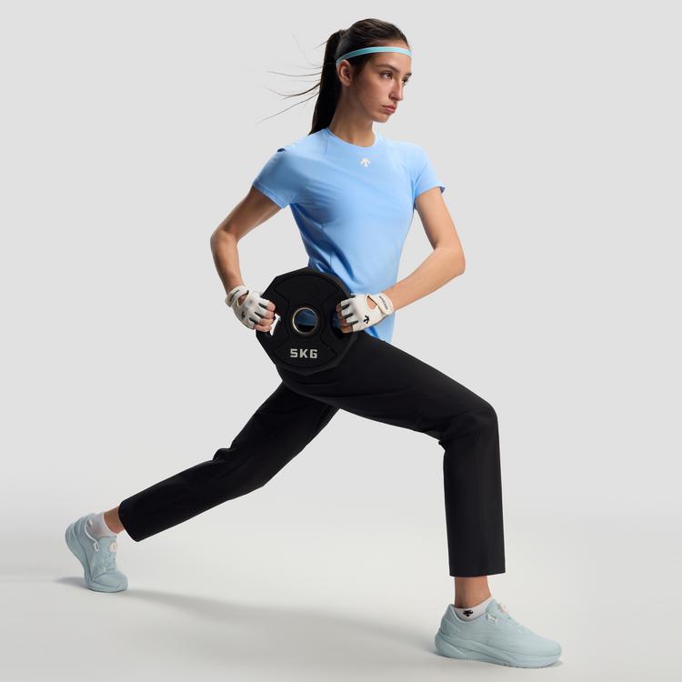 DESCENTE Womens Training Water-Resistant Comfortable Sports Long Pants Women Bottoms D6332TWP34