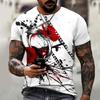 2022 Brand Men’s Shirt 3D Printing Retro Compass Street Cool Trend T-shirt O-neck Design Fashionistas Wear Oversize 5XL