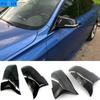 1 Pair Carbon Fiber Side Wing Replacement Rearview Mirror Cover Cap for BMW F10 F11 2014 2015 2016 2017