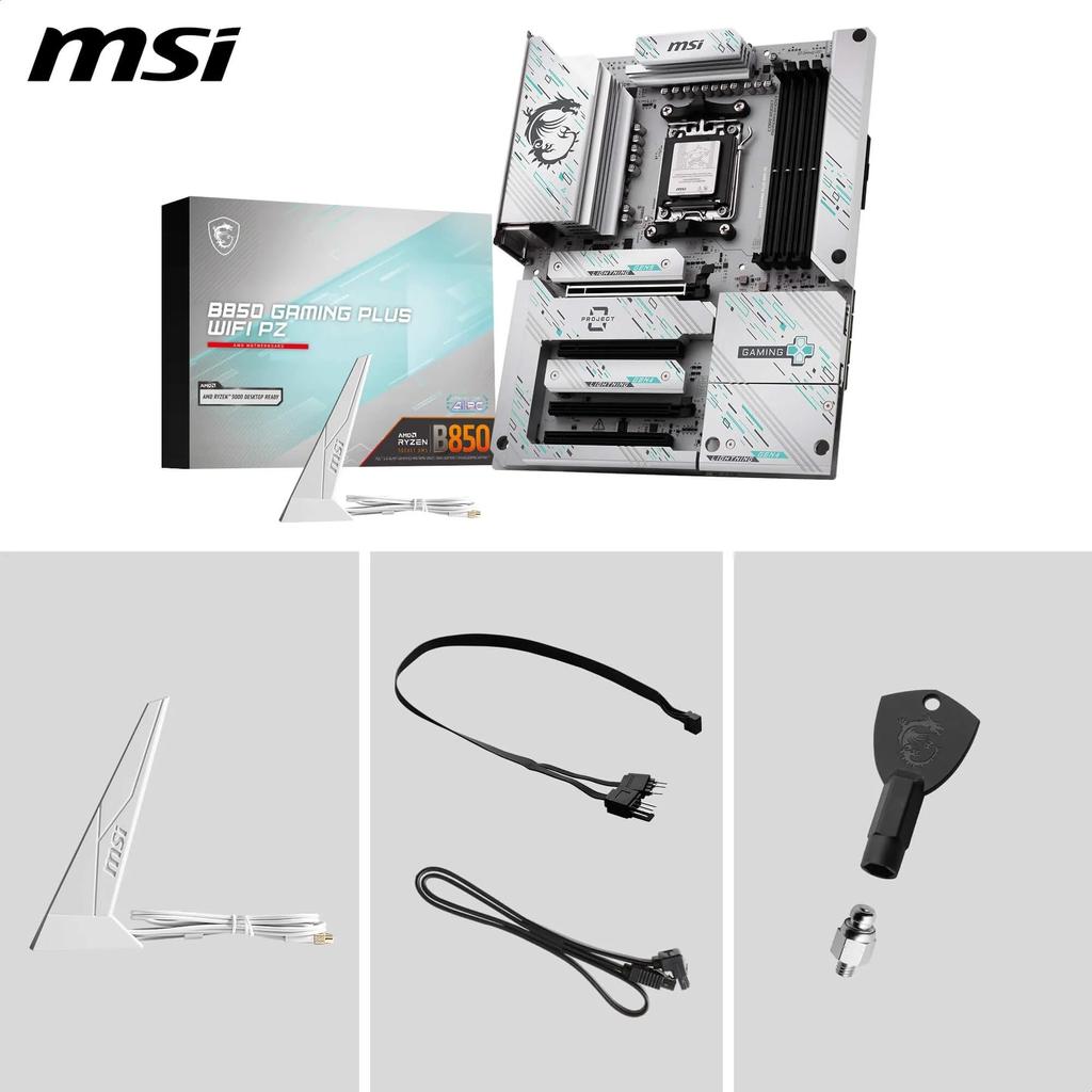 MSI B850 GAMING PLUS WIFI PZ ATX Gaming Motherboard MB6800