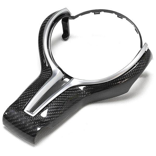 Compatible with BMW F Series (1, 2, 3, 4, 5, 6, 7, 8) F20, F30, F10 - M Carbon Fiber Steering Wheel Cover
