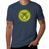 NATIONAL FLAG OF KYRGYZSTAN TShirt No Iron Casual Short Sleeve Top