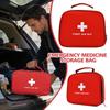 First Aid Kit Emergency Survival Bag Handbag Durable Trauma Bag Compact Rescue Tote Bag Portable Medicine Storage Bag