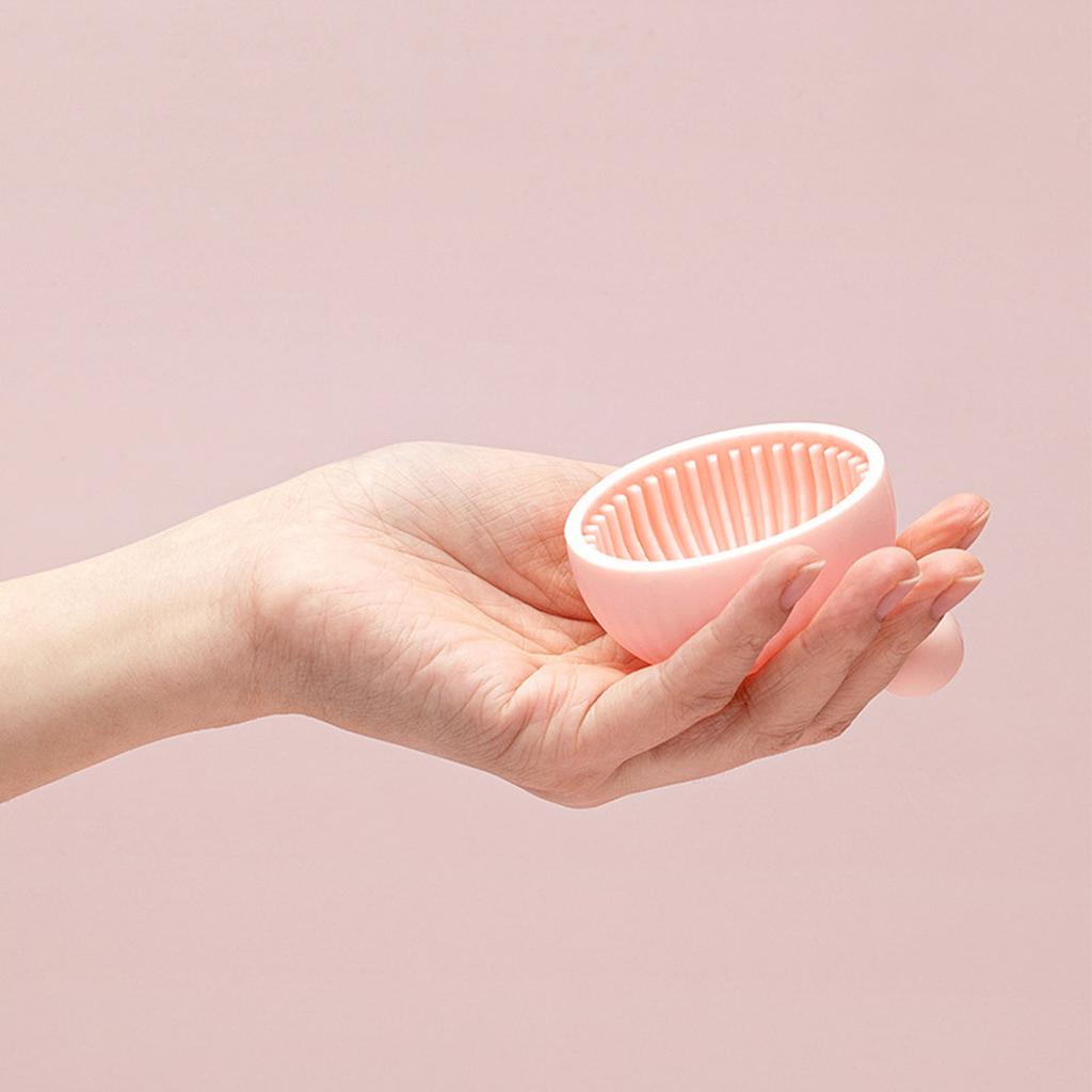 Make-up Pinsel Reinigungsschüssel Matte Zuhause Tragbar Flexibel Silikon Kosmetikpinsel Reiniger Schrubber
