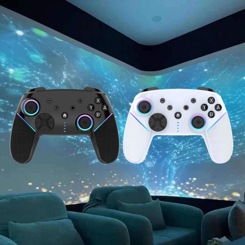 Wireless Controller Bluetooth-compatible Gamepad Joysticks for Switches /Lite/OLED Programmable Function