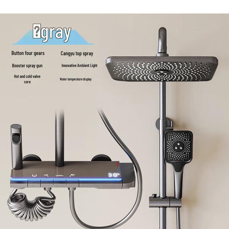 FutureFlow Smart Thermostatic Shower System