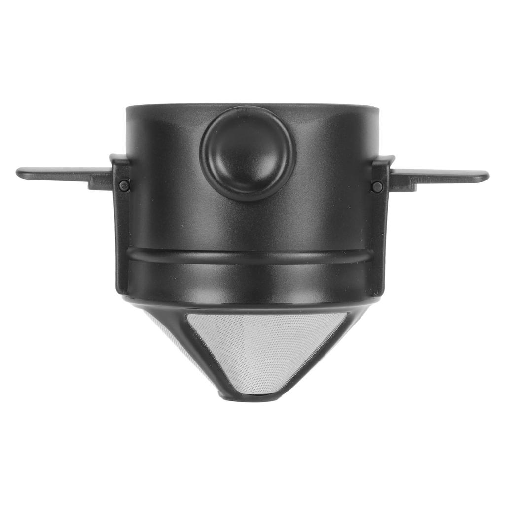 Pour Over Coffee Maker Reusable Paperless Stainless Steel Easy To Clean Coffee Filter with Foldable Handle for Travel