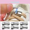 Buckle Shoelace Magnetic Lazy 6pcs Set No Tie Quick Lock Laces Clips Save Time Energy Double Lock
