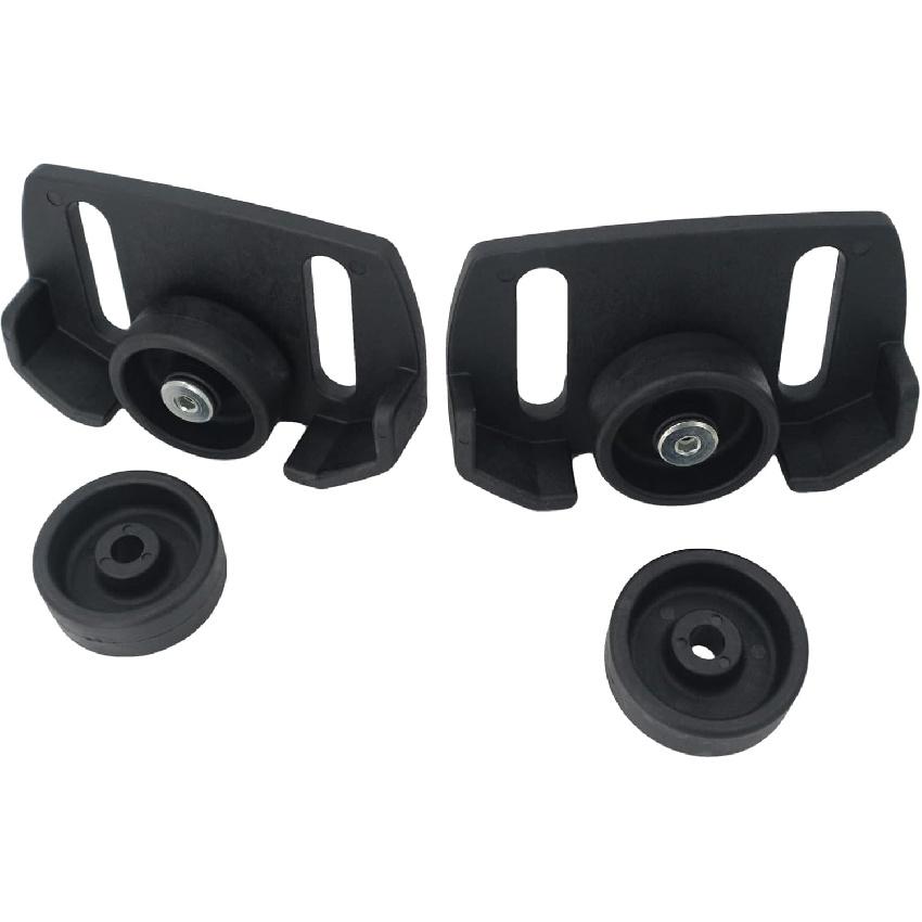 Rolling Skid Shoes 490-241-0038 Fits Most 2 and 3 Stage Snow Throwers with Plastic Wheels Hardware Kit