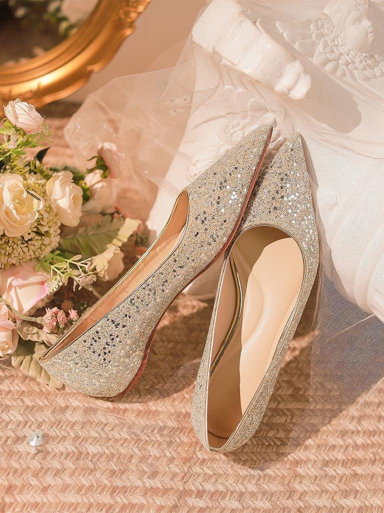 Premium Comfortable Pointed Flat-soled Single Shoes 2025 Spring and Summer New French Not Tired Feet Pointed Shallow Mouth Single Shoes Women