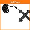 Gotische Zwarte Kruis Ketting Hanger Ketting Met Legeringsmateriaal Voor Mode Ol Stijl