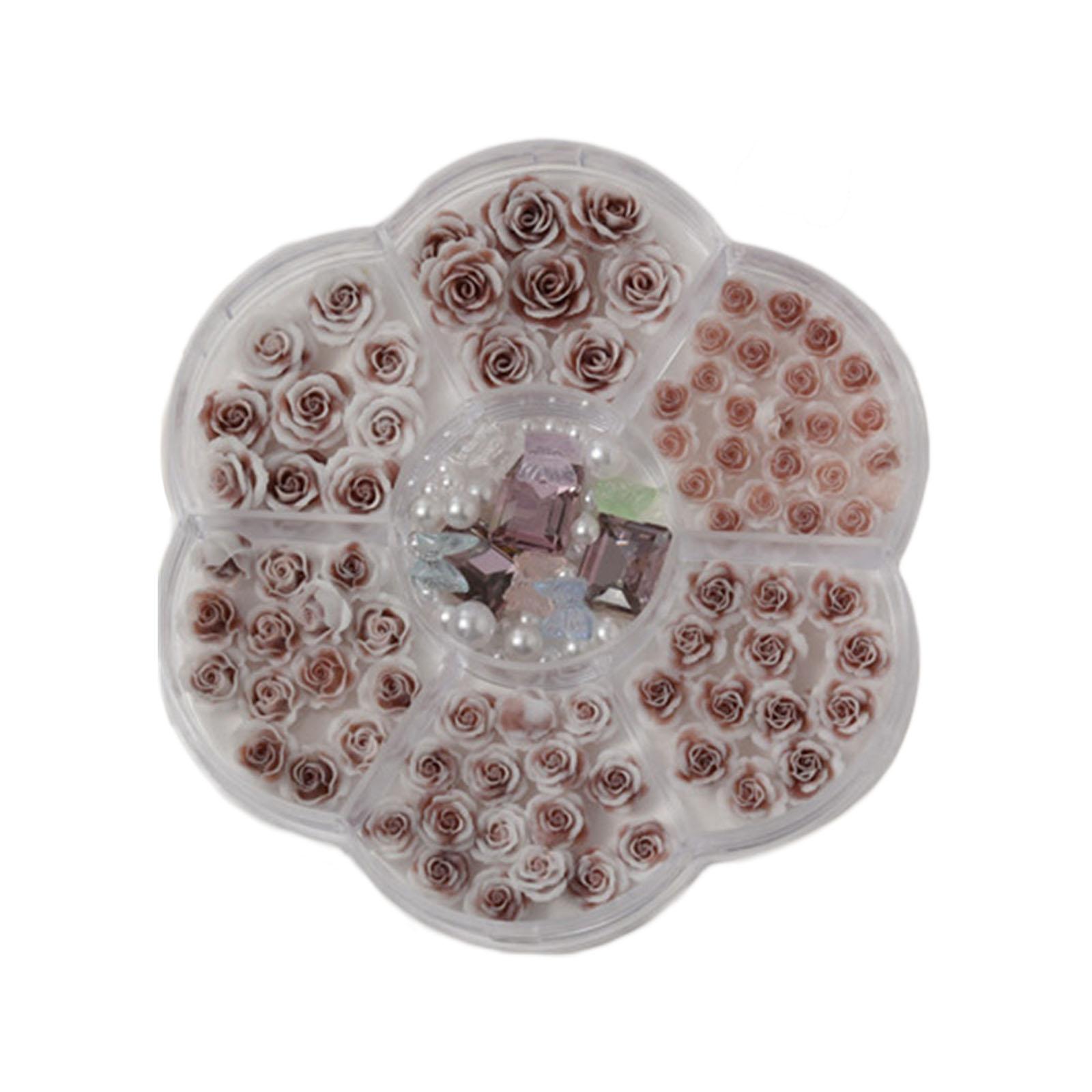 

Стразы для ногтей 3D Цветы Подвески для ногтей Прямоугольные кристаллы для ногтей Драгоценные камни Жемчуг Бусины Подвески для дизайна ногтей Украшения для дизайна ногтей 7