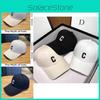 C Baseball Letter Cap Embroidered Hardtop Unisex Spring Summer Duckbill Cap