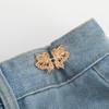 Mode Vleugels Broek Knop Taille Aansnoerclip Verstelbare Gesp Jeans Afneembare Gesp Pin Kleding Accessoires