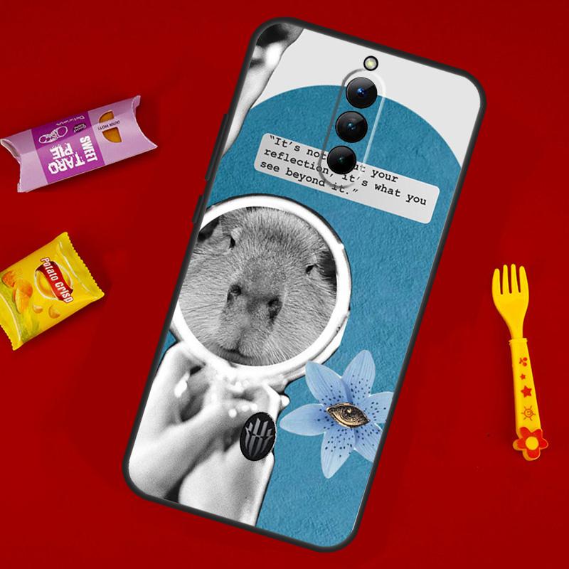 

Funny Capybara Phone Case For ZTE Nubia Red Magic 10 9 8 8S 9S 10S 11 Pro Plus 6 7 6S 7S Pro 10 Air Cover Red Magic 6s